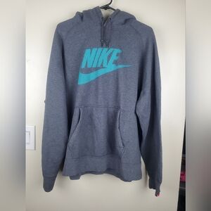 Nike Men's Gray Hoddie Size XXL